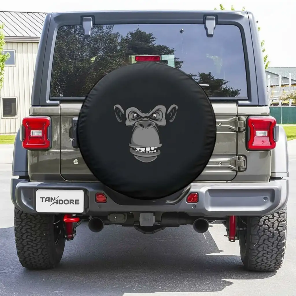 Monkey Designed Spare Wheel Tire Cover